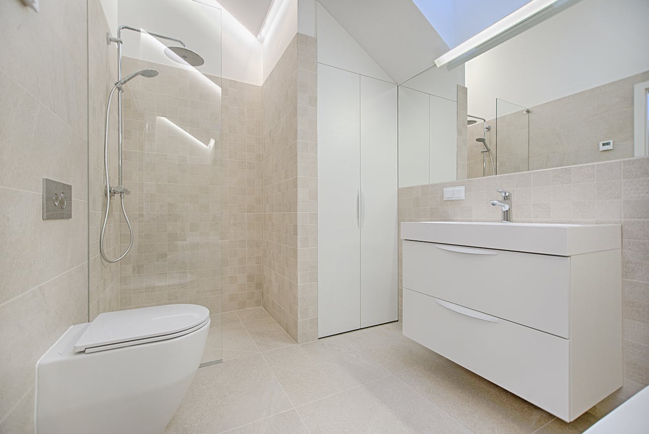 bathroom after renovation